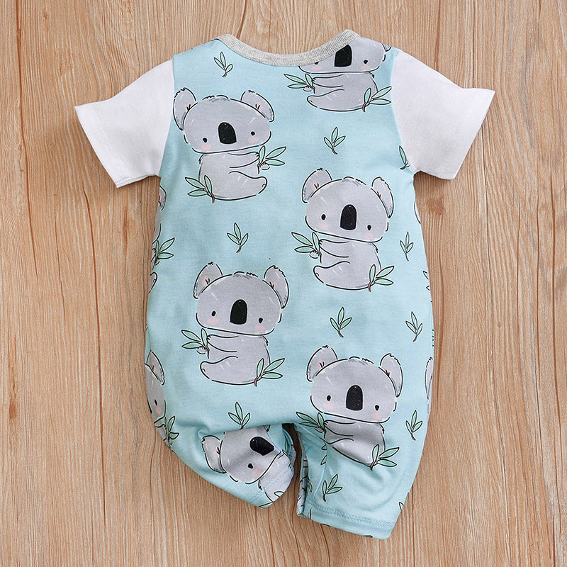Blue Koala Fashion Infant Short Sleeve Baby Romper